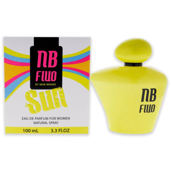 New Brand Fluo Sun Eau de Parfum for Women – 3.3 oz