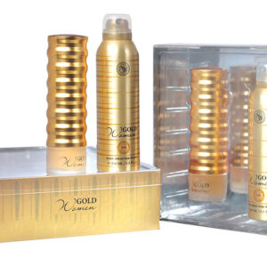 New Brand Gold Women 2 piece Eau de Parfum for Women – 2 piece gift set