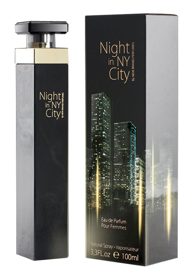New Brand Night In New York Eau de Parfum for Women – 3.4 oz / 100 ml