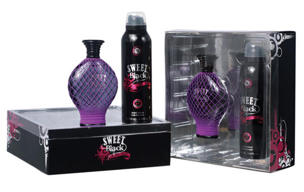 New Brand Sweet Black 2 piece Eau de Parfum for Women – 2 piece gift set