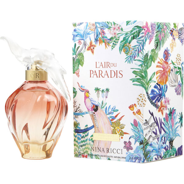 Nina Ricci L'air Du Paradis LIMITED EDITION Eau de Toilette for Women – 3.4 oz