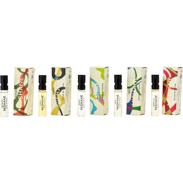 Nishane Variety 4 PIECE VARIETY DISCOVERY WITH KREDO & PAPILEFIKO & TEMPFLUO & TERO AND ALL ARE VIALS Extrait de Parfum for Unisex