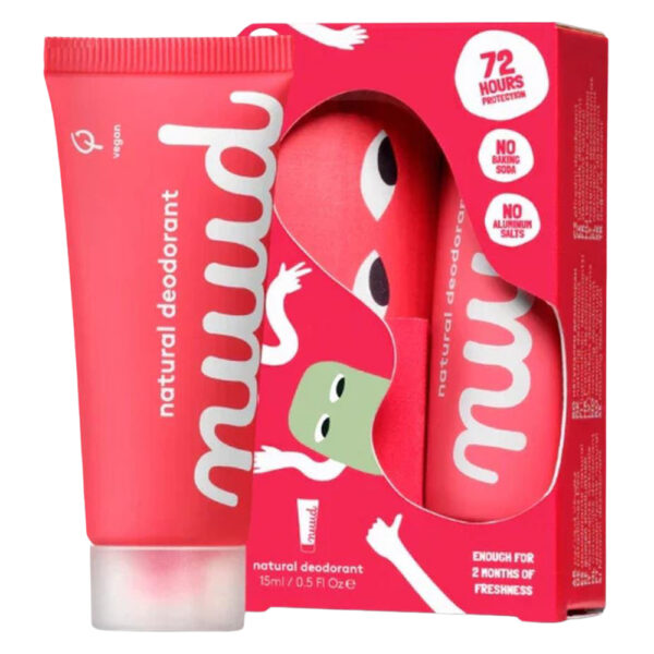 nuud Starter Pack Cream Natural Deodorant for Unisex