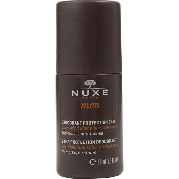 Nuxe 24HR Protection Deodorant Roll On Alcohol Free for Men