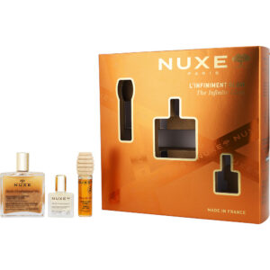 Nuxe Huile Prodigieuse Sert: Huile Prodigieuse® Or + Huile Prodigieuse + Reve de Miel Lip Honey 3pcs for Women – 50 ml