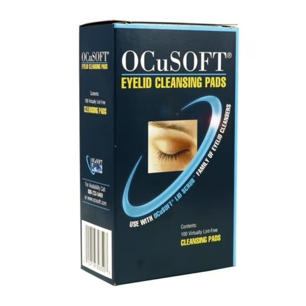 OCuSOFT Eyelid Cleansing Replacement Pads 100pc for Unisex