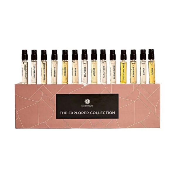 Omanluxury The Explorer Collection Eau de Parfum for Unisex – 14 piece discovery set