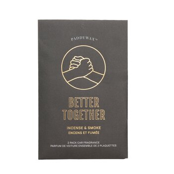 Paddywax Impressions Car 2pk Better Together for Unisex