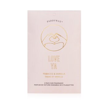 Paddywax Impressions Car 2pk Love Ya for Unisex