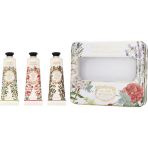 Panier Des Sens Variety 3 PIECE HAND CREAM VARIETY WITH VERBENA & ROSE & LAVENDER AND ALL ARE for Unisex – 1 oz