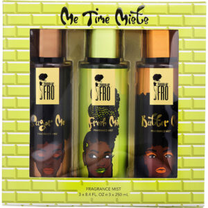 Pardon My Fro Variety ME TIME MISTS COLLECTION WITH BUTTER ME & FRESH ME & SUGAR ME AND ALL ARE MIST for Women – 8.4 oz
