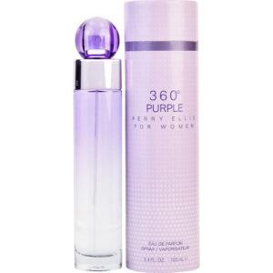Perry Ellis 360 Purple Eau de Parfum for Women – 3.4 oz