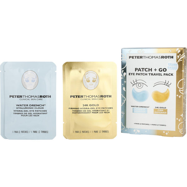 Peter Thomas Roth Patch + Go Eye Patch Travel Pack 4pcs for Women