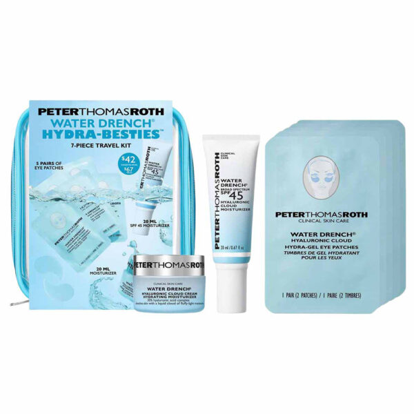 Peter Thomas Roth Water Drench Hydra Besties 7 Piece Travel Kit for Unisex