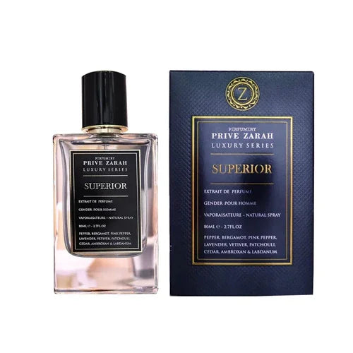 Privezarah Luxury Series Superior Extrait de Parfum for Men – 2.7 oz / 80 ml