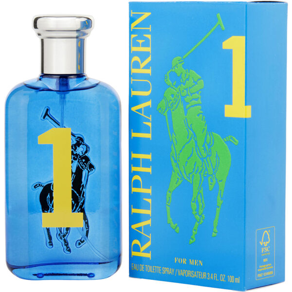 Ralph Lauren Polo Big Pony #1 Eau de Toilette for Men – 3.4 oz