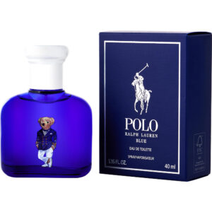 Ralph Lauren Polo Blue Bear LIMITED EDITION Eau de Toilette for Men – 1.3 oz