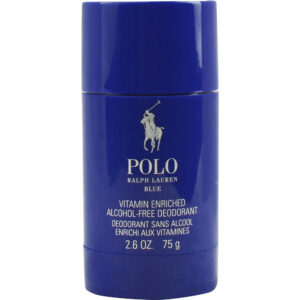 Ralph Lauren Polo Blue DEODORANT STICK ALCOHOL FREE for Men – 2.6 oz