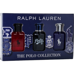 Ralph Lauren Variety 3 PIECE THE POLO COLLECTION WITH POLO 67 & POLO BLUE & POLO RED AND ALL ARE Eau de Toilette for Men – 1.3 oz