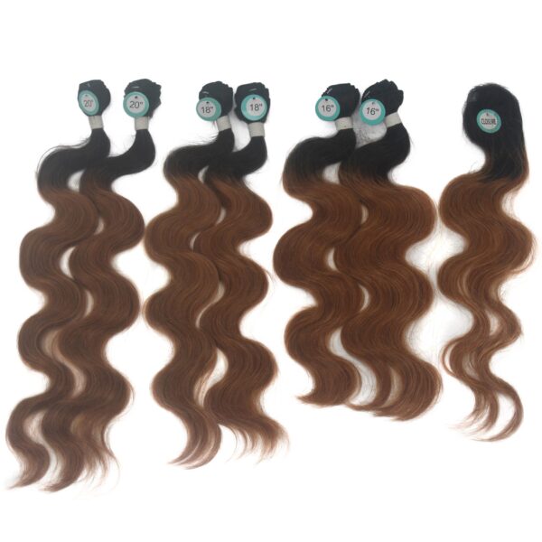 Raw Remy by Samra Body Wave + Closure 7pc for Women