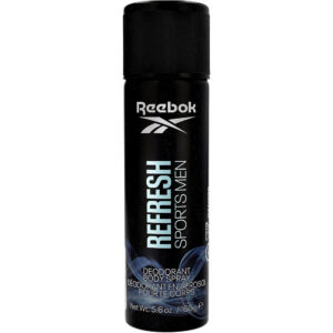 Reebok Refresh Sports Body Spray for Men – 5.6 oz