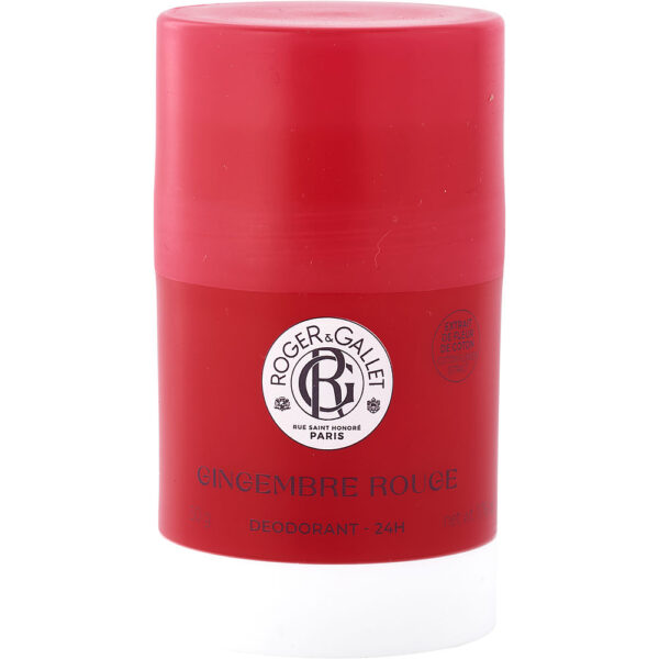 Roger & Gallet Gingembre Rouge DEODORANT STICK 24H for Unisex – 1.7 oz