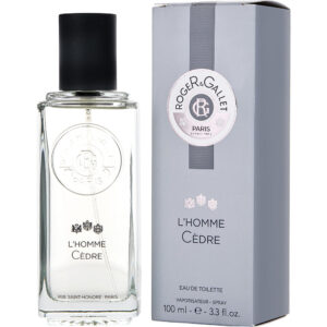 Roger & Gallet L'homme Cedre Eau de Toilette for Men – 3.3 oz