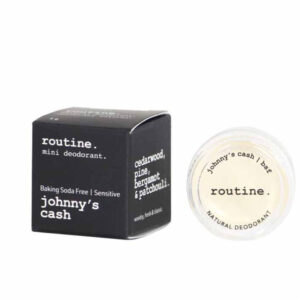 Routine Deodorant Baking Soda Free Johnny's Cash Baking Soda Free for Unisex