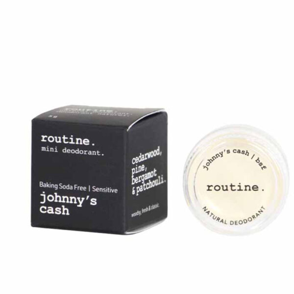 Routine Deodorant Baking Soda Free Johnny's Cash Baking Soda Free for Unisex