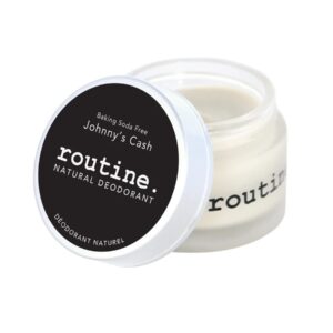 Routine Deodorant Jar Baking Soda Free Johnny's Cash for Unisex