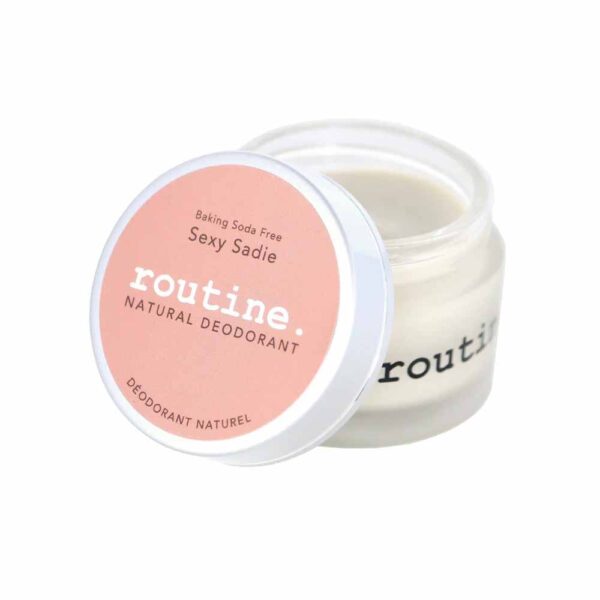 Routine Deodorant Jar Baking Soda Free Sexy Sadie for Unisex