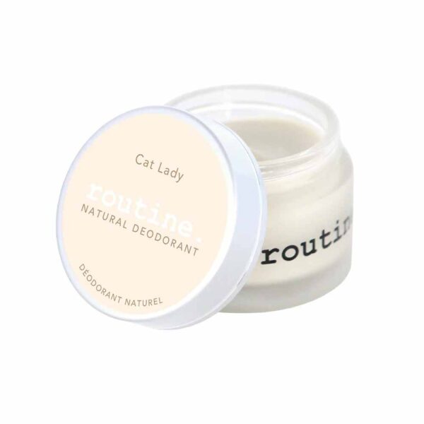 Routine Deodorant Jar Vegan Cat Lady for Unisex