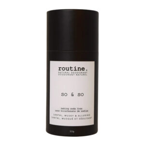 Routine Deodorant Stick So & So Baking Soda Free for Unisex