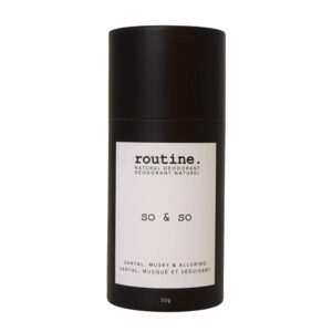 Routine Deodorant Stick So & So for Unisex