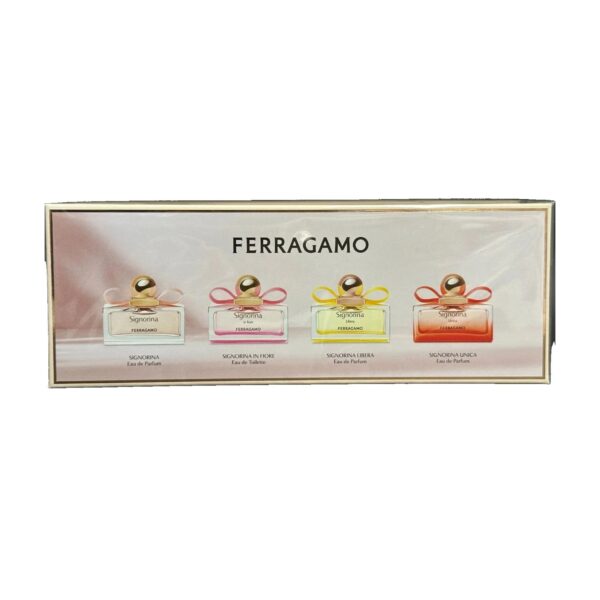 Salvatore Ferragamo Ferragamo Eau de Parfum for Women – 4 piece gift set