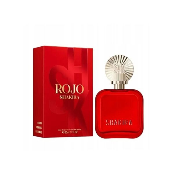 Shakira Rojo Eau de Parfum for Women – 2.7 oz