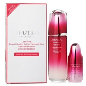 ShiseidoUltimune Power Infusing ImuGenerationRED Technology : Face Concentrate + Eye Concentrate 2pcs for Women – 2pcs