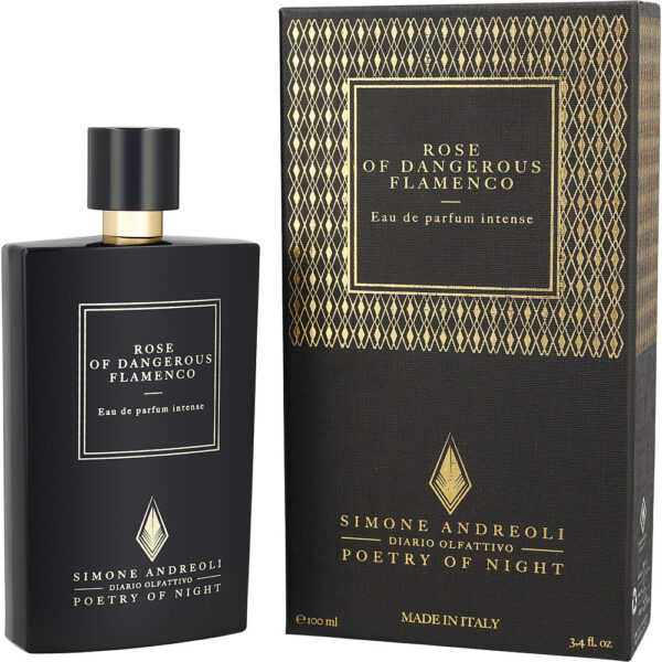 Simone Andreoli Rose Of Dangerous Flamenco INTENSE Parfum Intense for Unisex – 3.4 oz