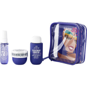 Sol De Janeiro Delicia Drench Jet : Shower Oil + Body Butter + Cheirosa 59 Hair & 3pcs Body Spray for Women – 3 oz