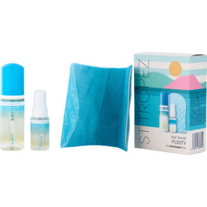 St. Tropez Self Tan Purity Kit: Bronzing Water Mousse + Bronzing Water Face Mist + Applicator Mitt 3pcs for Women – 50 ml