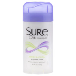 Sure Anti Perspirant & Deodorant Invisible Solid for Unisex
