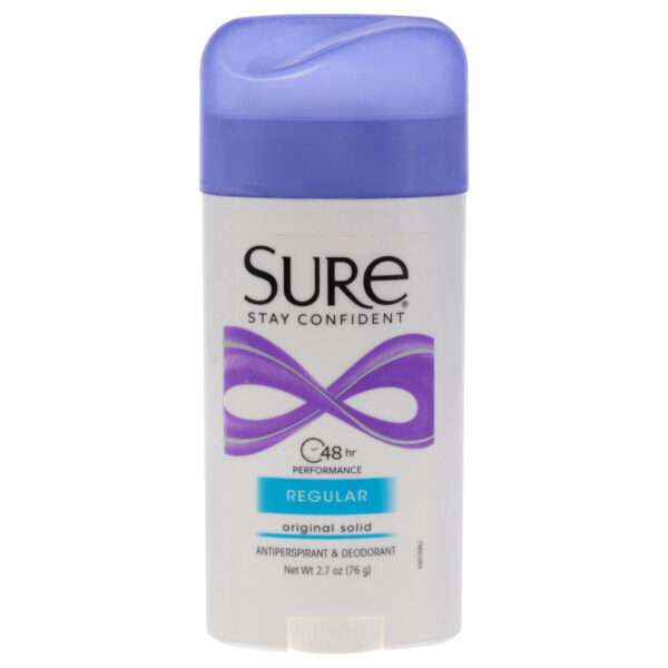 Sure Original Solid Anti Perspirant Deodorant Regular for Unisex