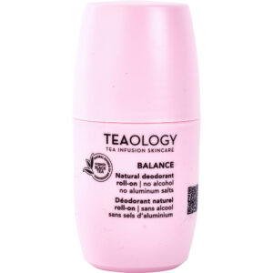 Teaology Balance Natural Deodorant Roll On No Alcohol for Women