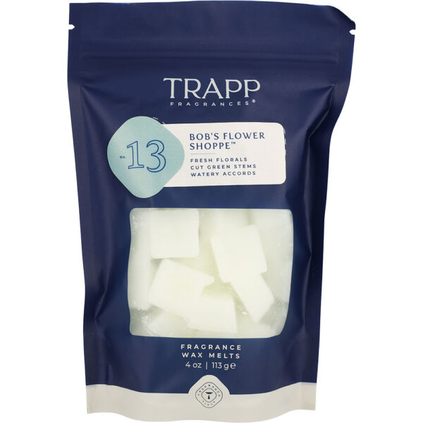 Trapp No. 13 Bob's Flower Shoppe WAX MELTS for Unisex – 4 oz