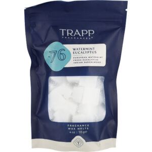 Trapp No. 76 Watermint Eucalyptus WAX MELTS for Unisex – 4 oz