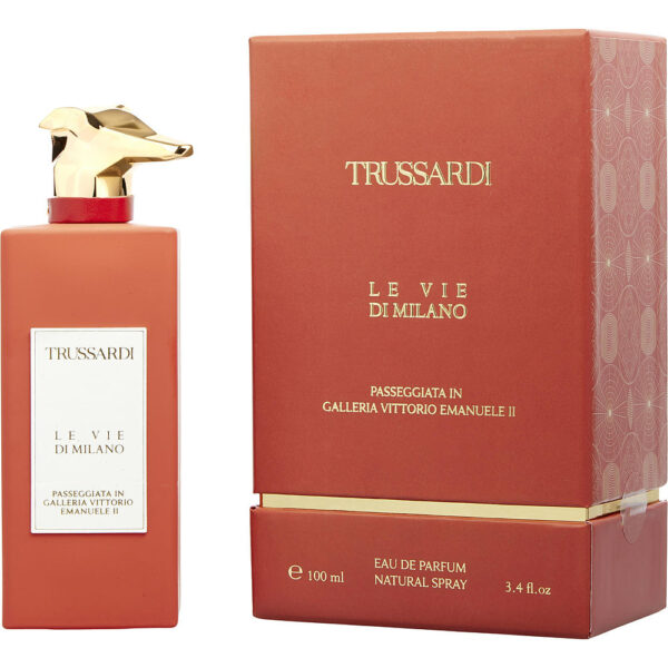 Trussardi Passeggiata In Galleria Vittorio Emanuele Ii Eau de Parfum for Unisex – 3.4 oz