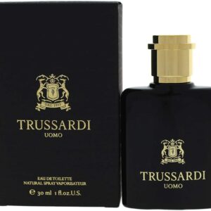 Trussardi Uomo Eau de Toilette for Men – 1 oz / 30 ml