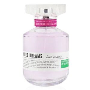 United Colors of Benetton United Dreams Love Yourself Eau de Toilette for Unisex – 2.7 oz