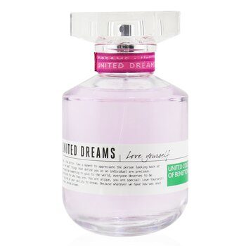 United Colors of Benetton United Dreams Love Yourself Eau de Toilette for Unisex – 2.7 oz