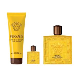 Versace Eros Energy 3 piece v2 Eau de Parfum for Men – 3 piece gift set - v2